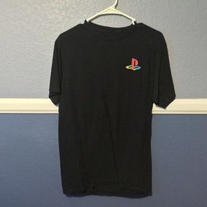 PlayStation black tee.